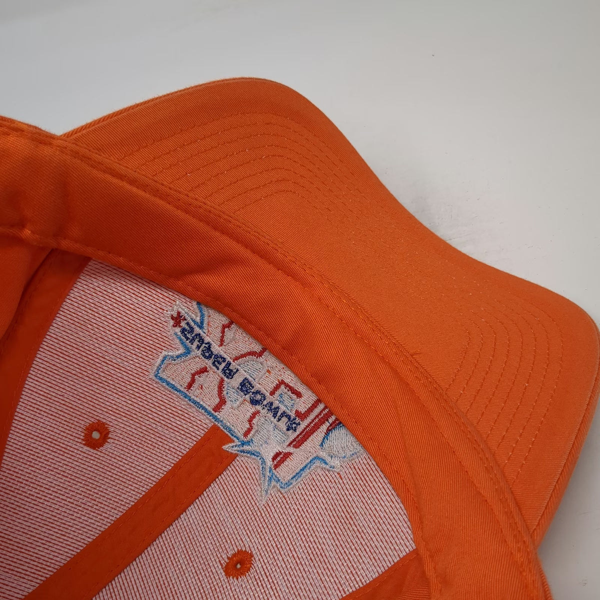Reebok NFL Super Bowl XLI 2007 Orange One Size Baseball Cap Hat Strapback Cotton