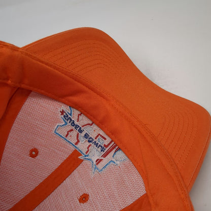 Reebok NFL Super Bowl XLI 2007 Orange One Size Baseball Cap Hat Strapback Cotton