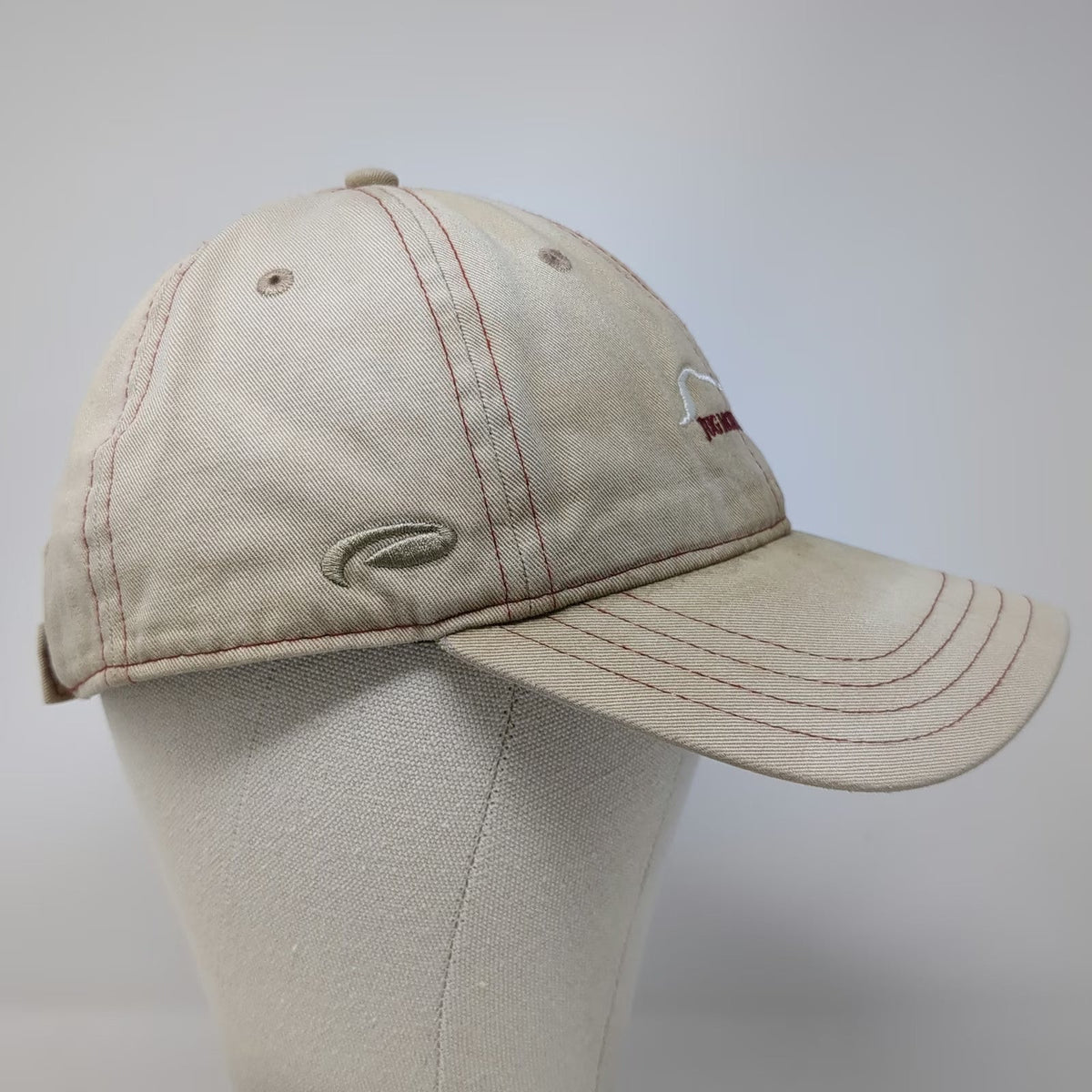 Pukka Baseball Cap Beige One Size Jug Mountain Ranch McCall Idaho Cotton Hat