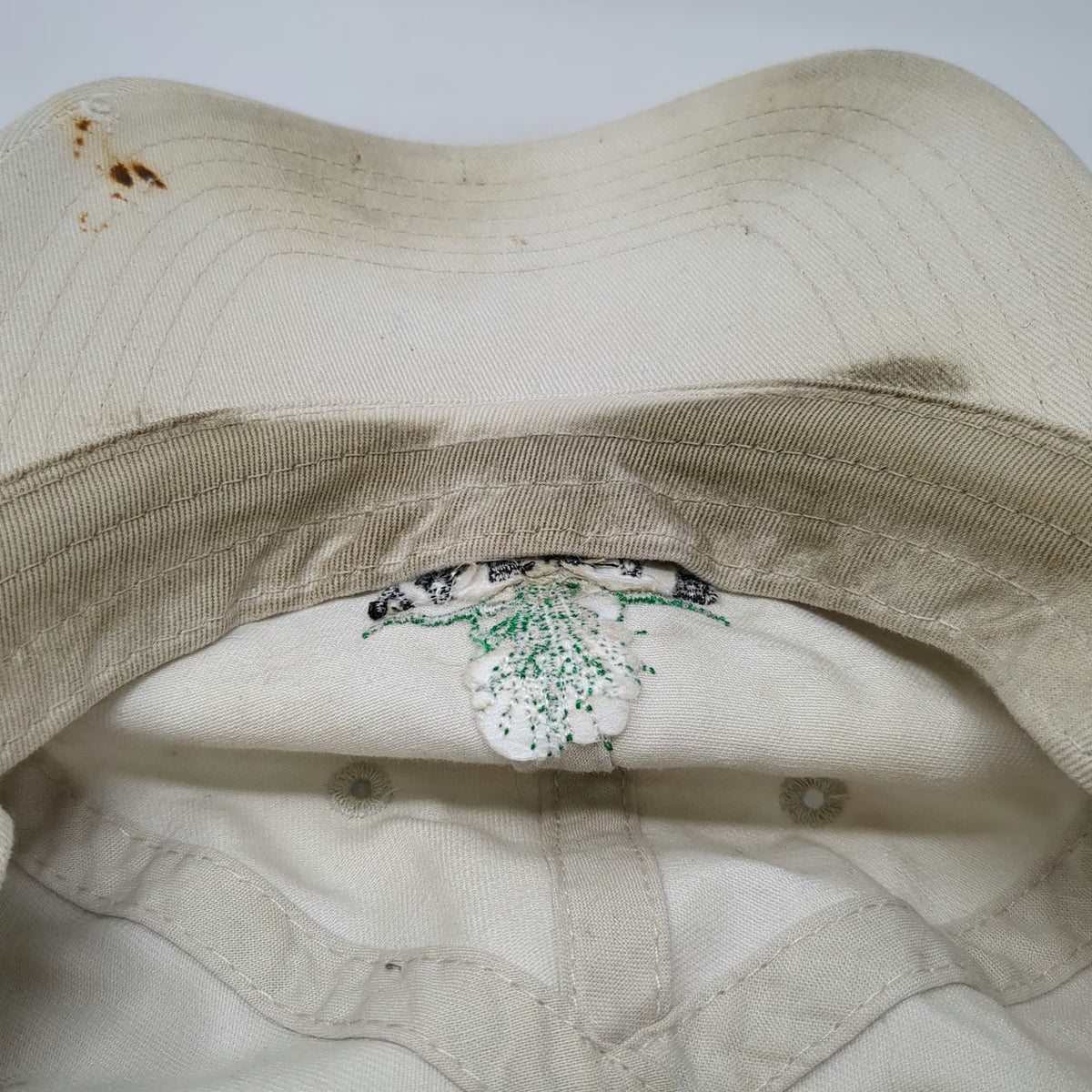 Imperial Baseball Cap Beige One Size Cotton Strapback Vassar Golf Course Hat