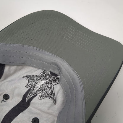 Imperial Baseball Cap Gray One Size Star Bridge Basketball Performance Hat