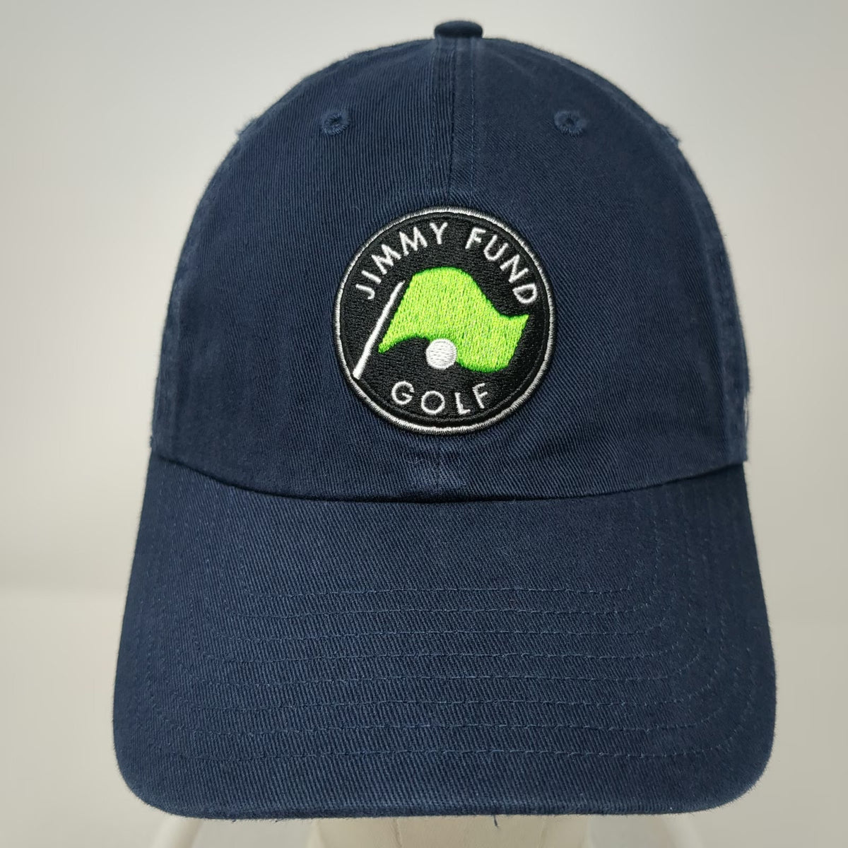 '47 Jimmy Fund Golf Hat Blue One Size Baseball Cap Slideback Fight Cancer Cotton