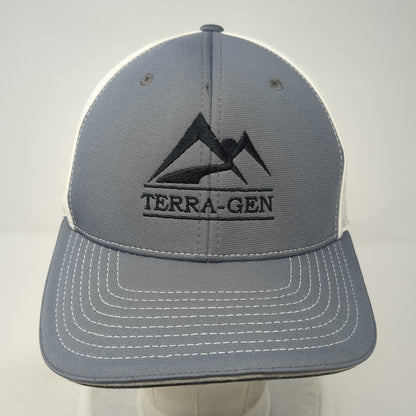 Terra-Gen Fitted Mesh Back Trucker Hat Gray XL Colorblock Richardson