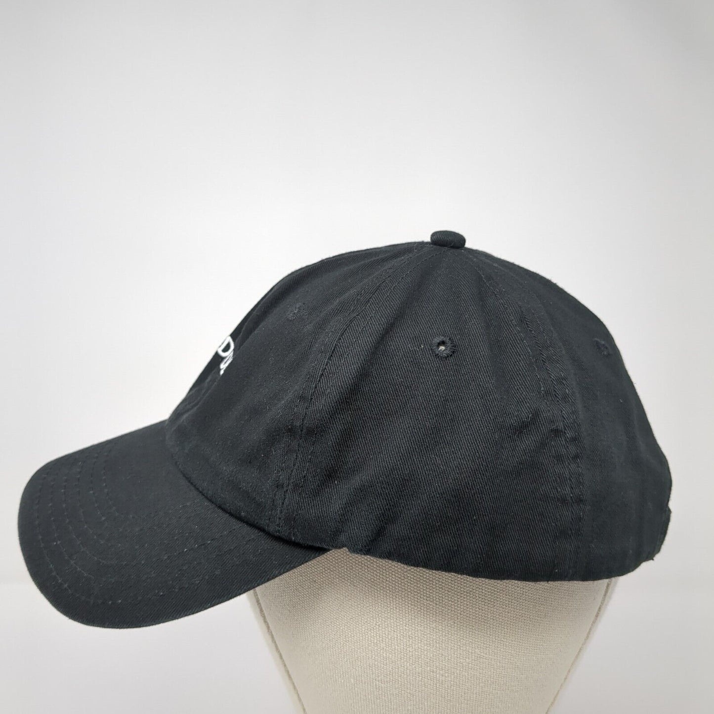 Daddy Slideback Baseball Cap Black One Size Adjustable Embroidered 6 Panel