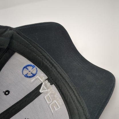 LAPG LA Police Gear Strapback Hat Black One Size Solid Quake City Caps