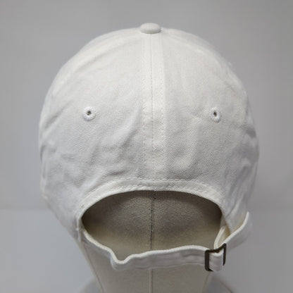 Walt & Mickey Silhouette Slideback Hat White One Size Adjustable Disney