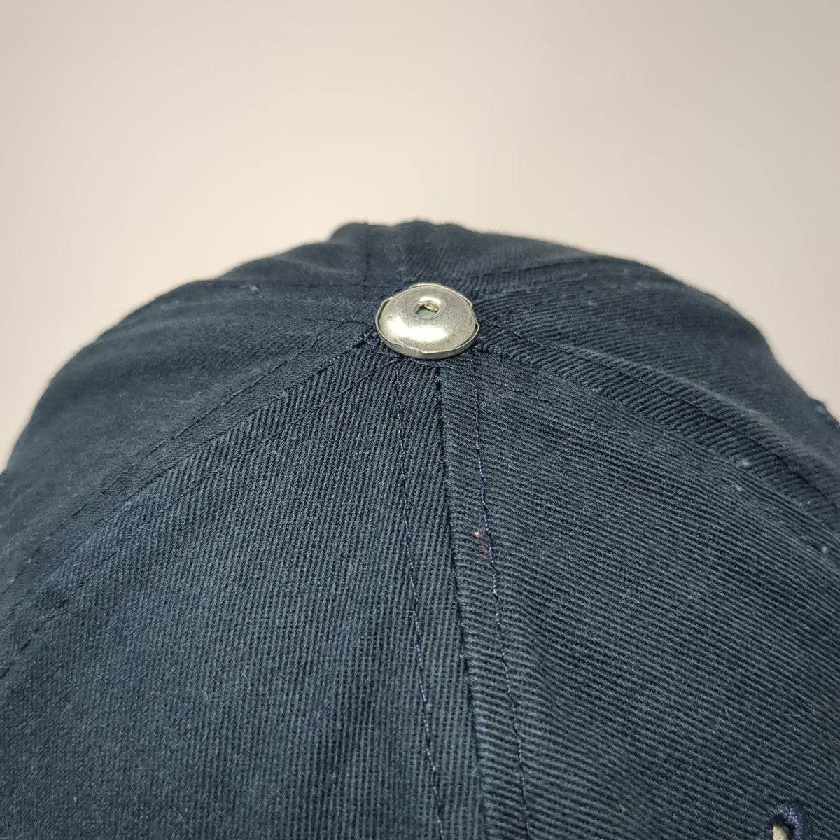 Zephyr Baseball Cap Blue One Size Embroidered NY New York Hat Slideback