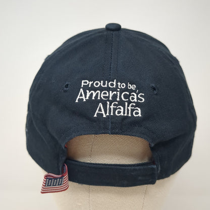 Traffic Tested America's Alfalfa Baseball Cap Blue OS Adjustable Embroidered