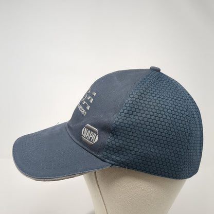 USA We Believe in Heroes NAPA Strapback Baseball Cap Blue One Size Patriotic