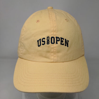 US Open Mass Mutual Slideback Hat Yellowish-Tan OSFA Adjustable Embroidered