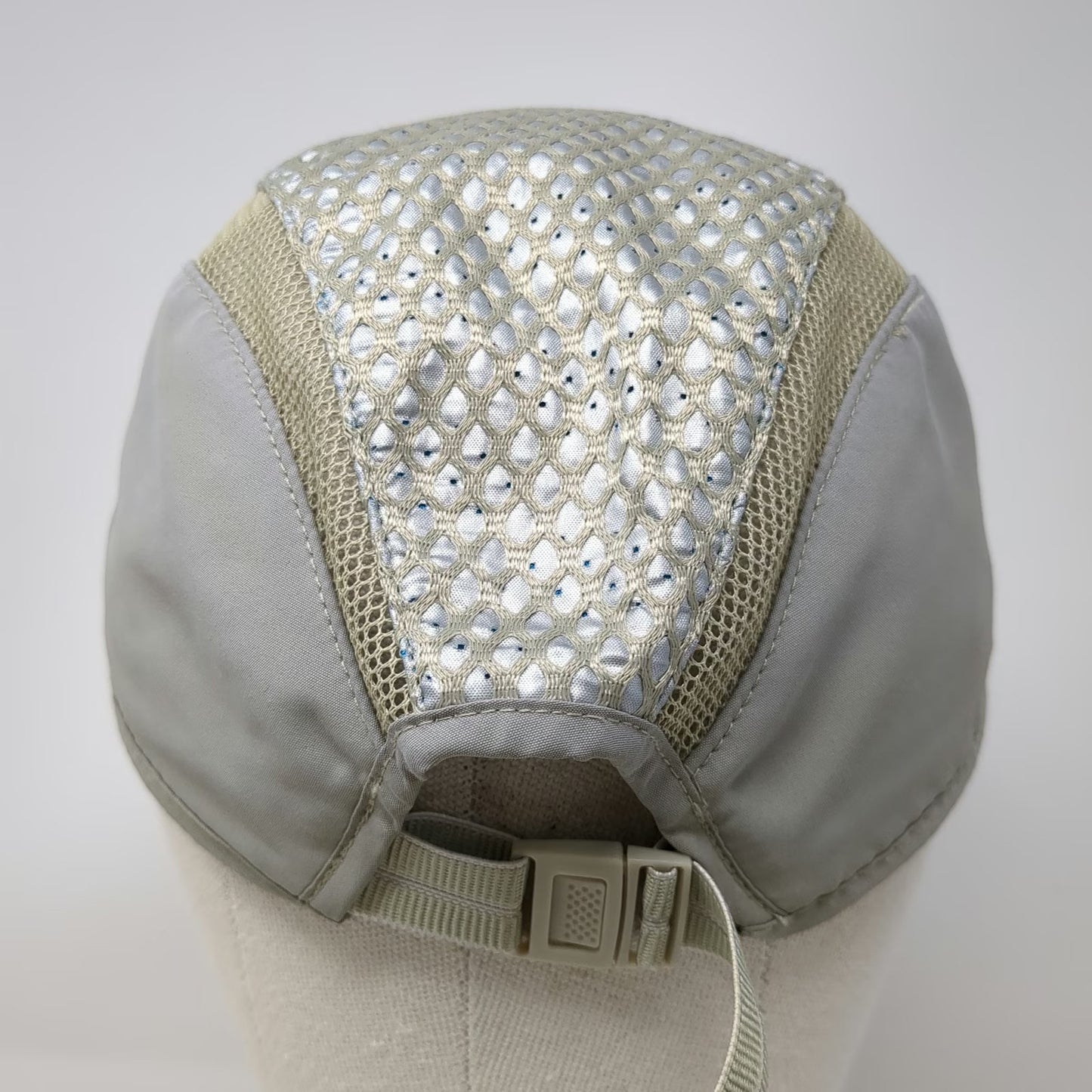 Arctic Hat 5 Panel Gray One Size Cooling Mesh Performance Outdoor Strapback Hat