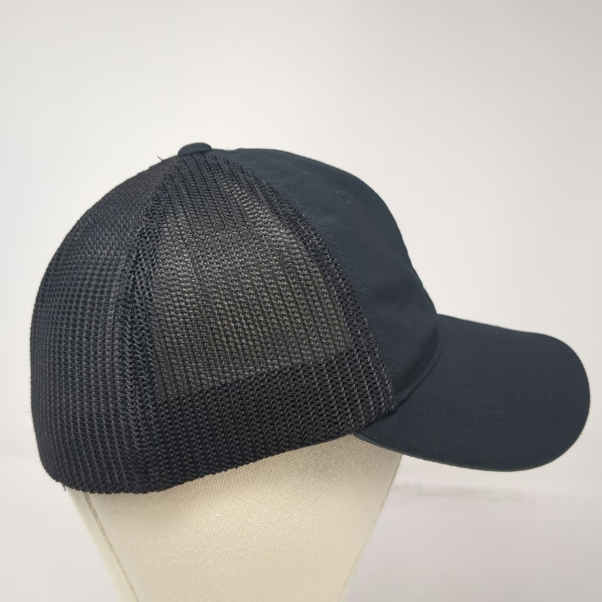 Nike Golf Baseball Cap Black M Idaho Potatoes Mesh Back Flexfit Hat Swoosh