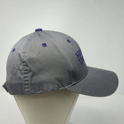 Captivating High Point University NCAA Gray One Size Baseball Cap Strapback Hat