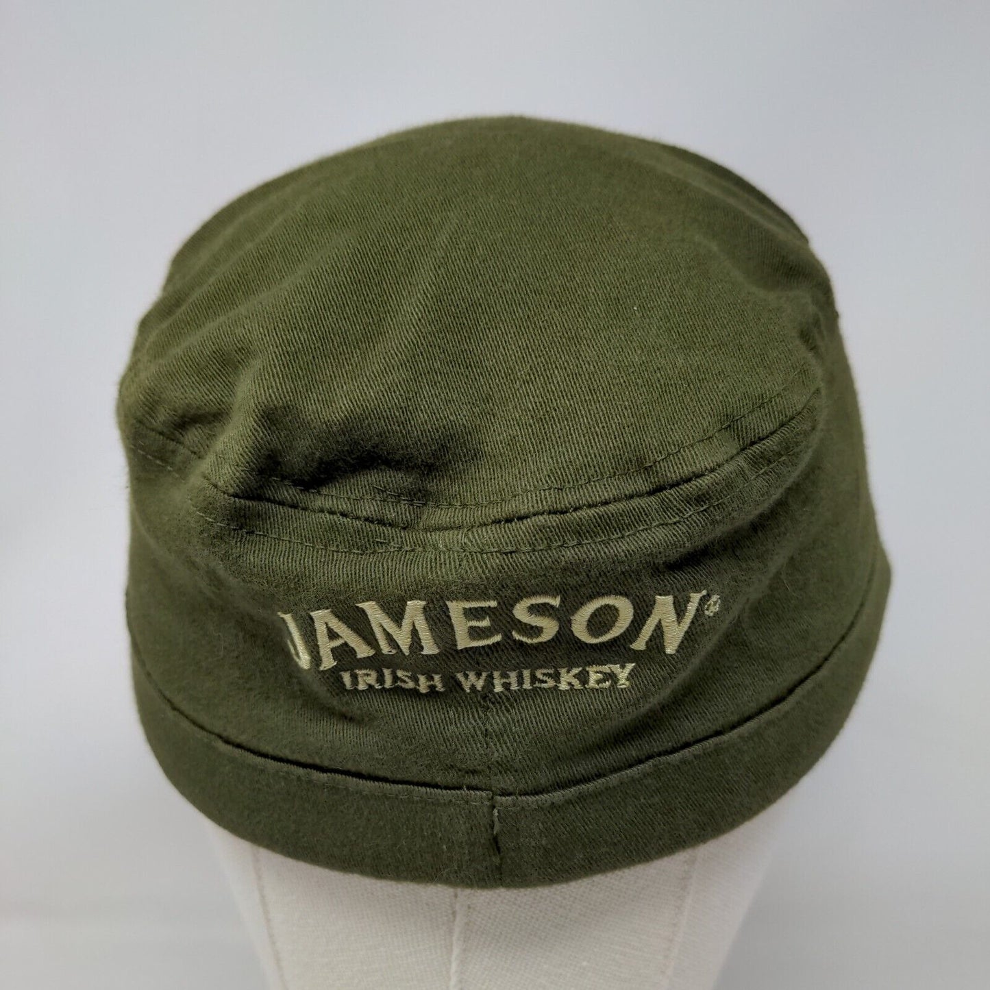 John Jameson & Son Limited Fitted Cadet Army Cap Green One Size Distressed