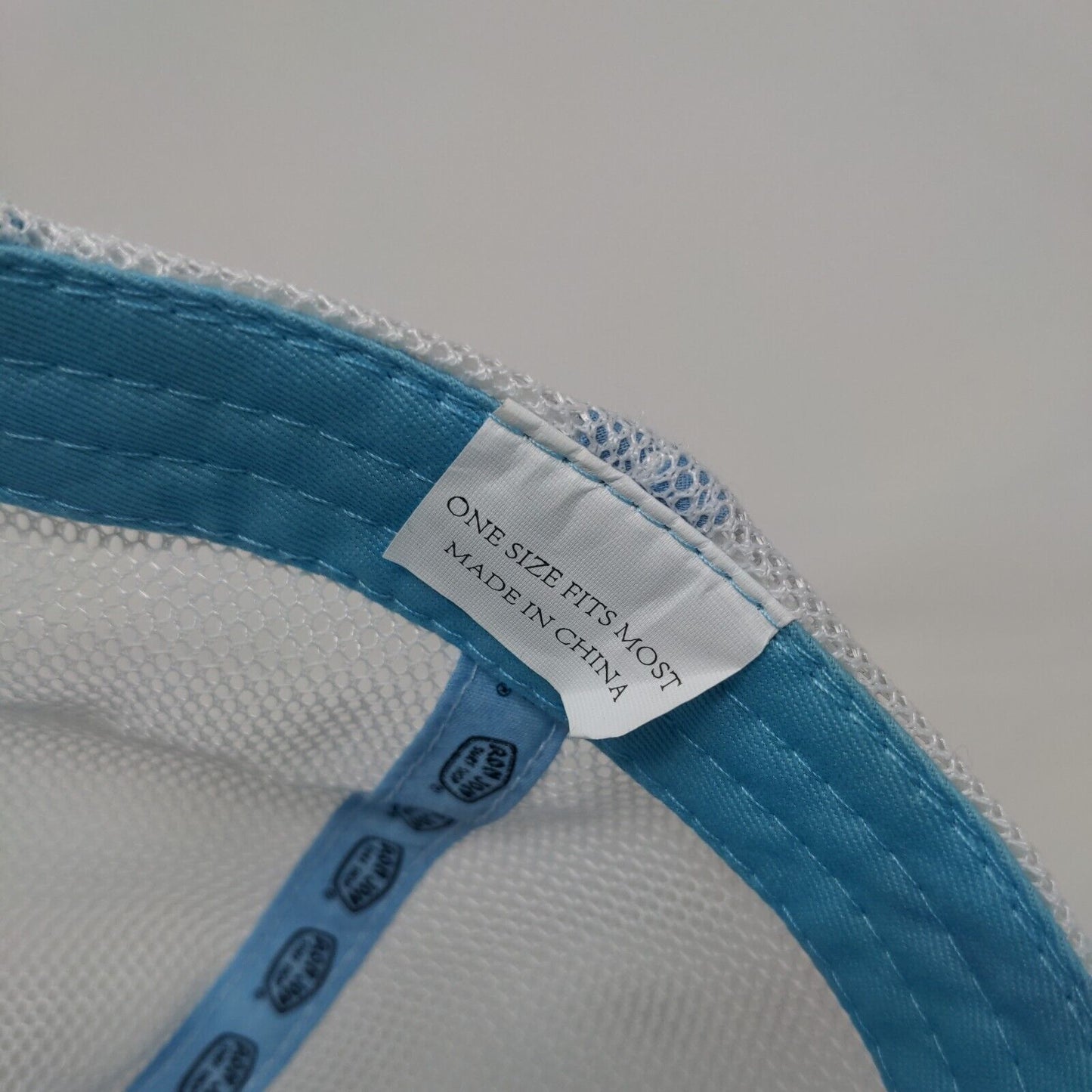 Ron Jon Surf Shop Cozumel Strapback Trucker Hat Blue OSFM Adjustable Mesh Back