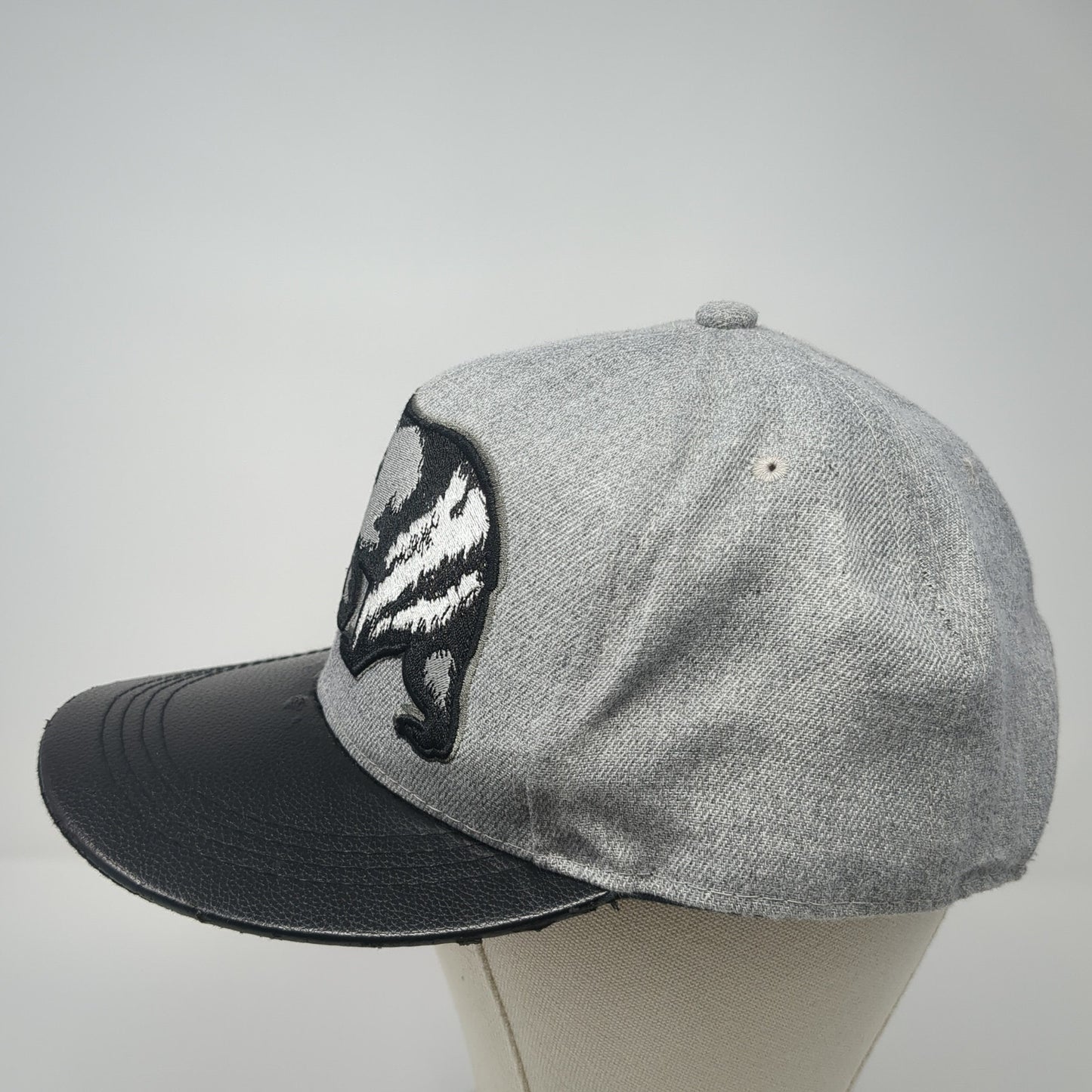 Bear Snapback Hat Gray One Size Adjustable Colorblock Sole Addiction