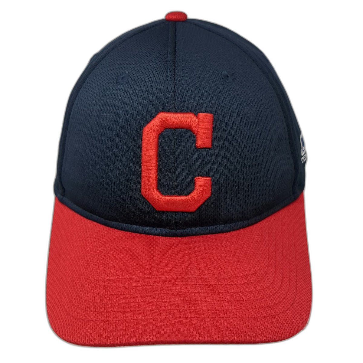 OC Sports MLB Cleveland Guardians Baseball Cap Blue Red One Size Mesh Strapback