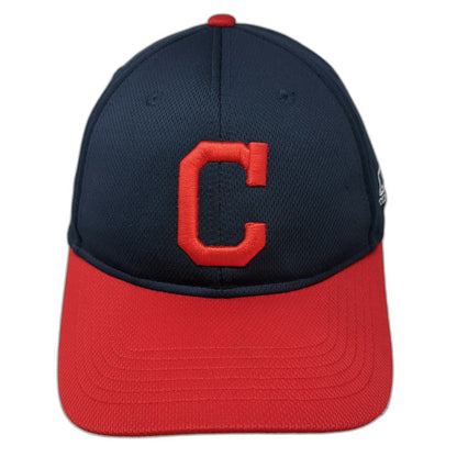 OC Sports MLB Cleveland Guardians Baseball Cap Blue Red One Size Mesh Strapback