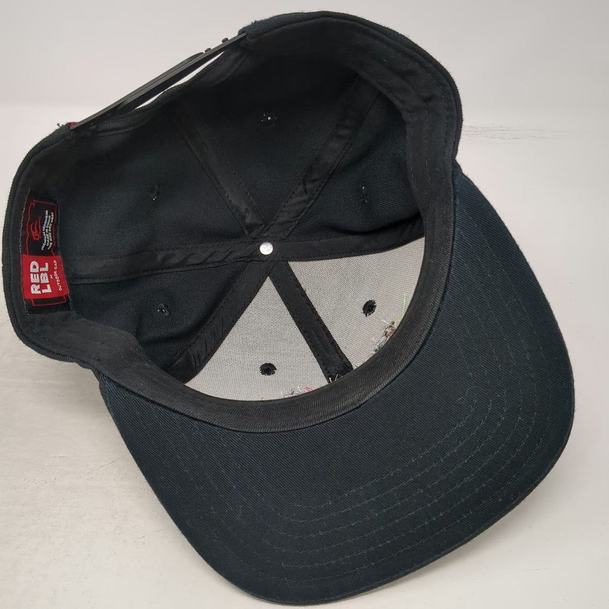 Outdoor Cap Snapback Black One Size Hat Tony Maja Products Fishing Flat Brim