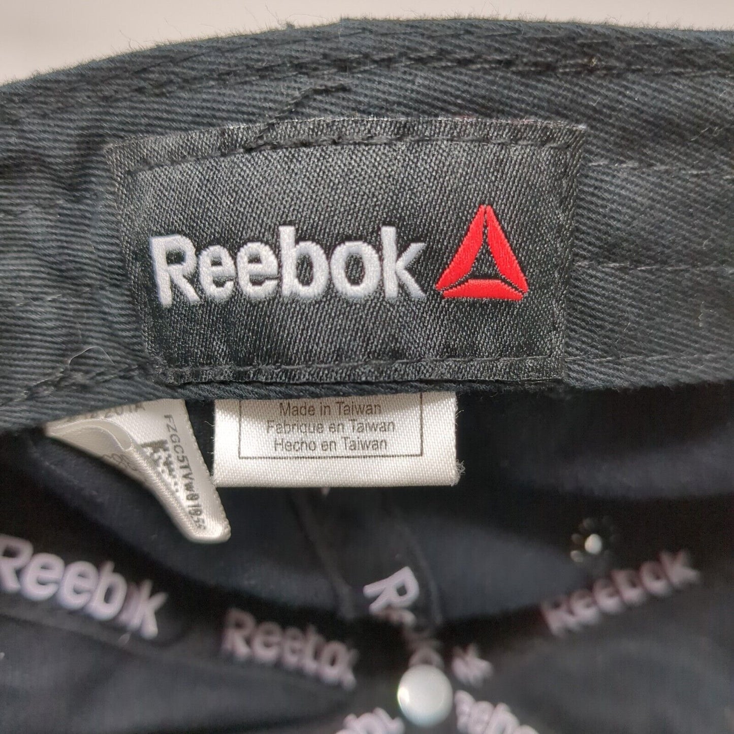 Reebok Slideback Hat Blue One Size Adjustable Embroidered 6 Panel Cotton