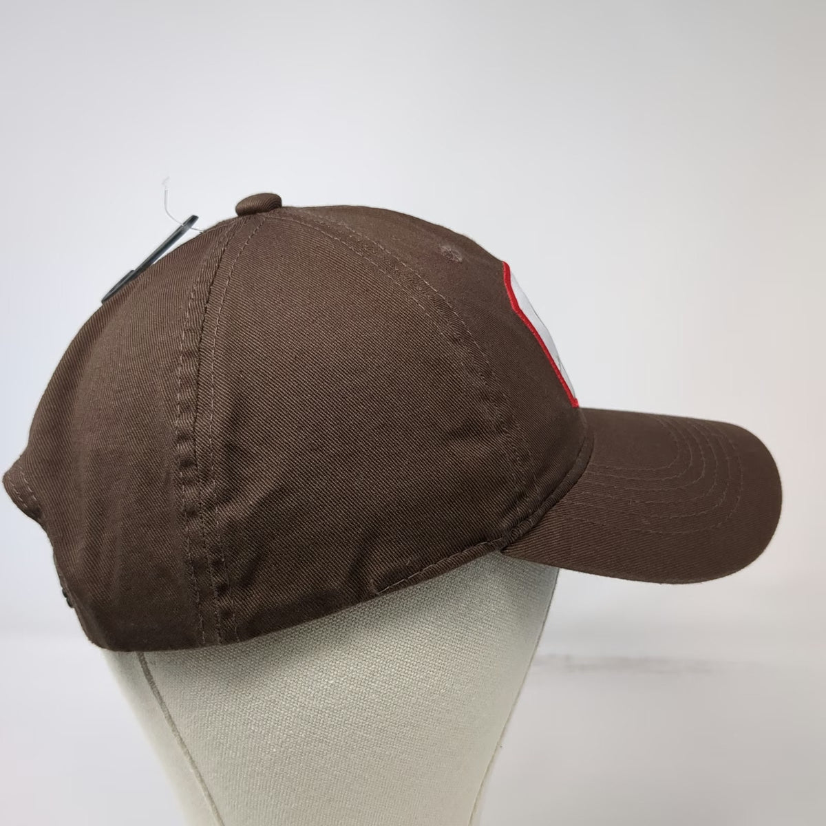 Scheels Snapback Brown One Size Fishing Largemouth Bass Patch Structured Hat