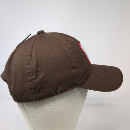 Scheels Snapback Brown One Size Fishing Largemouth Bass Patch Structured Hat