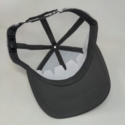 TCM Contractor's Edge Snapback Mesh Back Trucker Hat Gray OSFM 6 Panel