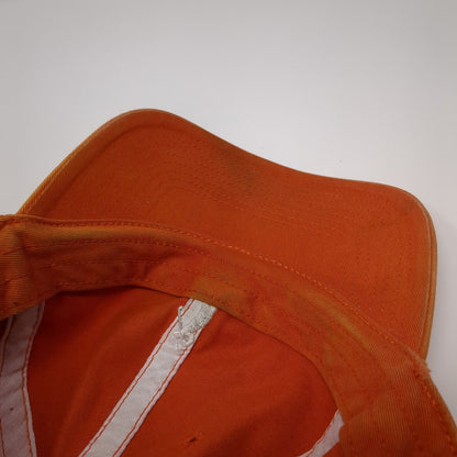 Bobby Jones Slideback Hat Orange One Size Adjustable Embroidered Solid