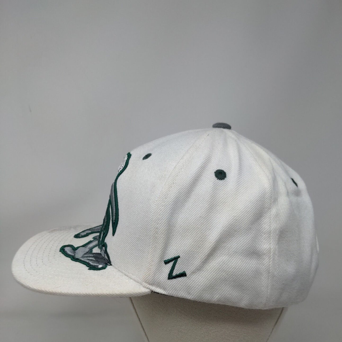 Zephyr Miami Hurricanes Snapback Hat Embroidered Big Logo Wings Adjustable