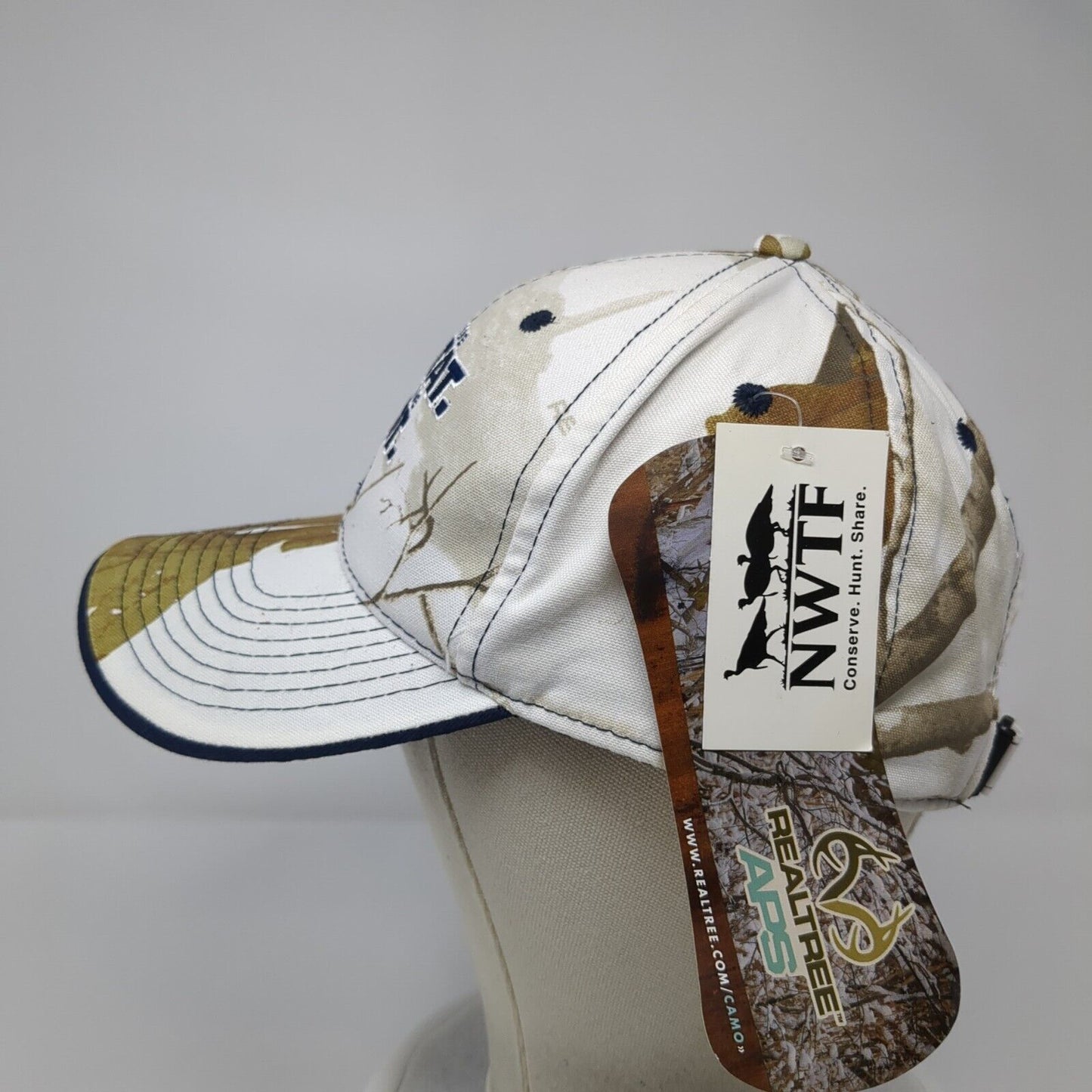 Save The Habitat Save The Hunt NWTF Committee Strapback Hat Camo OS Outdoor Cap