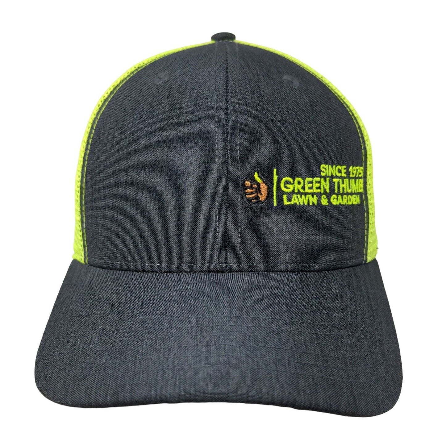 Green Thumb Snapback Trucker Hat Multi One Size Mesh Back Big Accessories