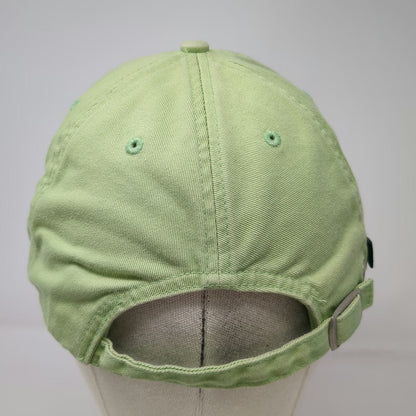 Legacy Baseball Cap Green One Size Floral Letter D Slideback Cotton Hat