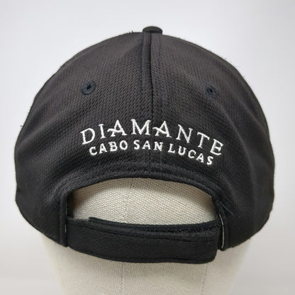 Pukka Baseball Cap Black One Size Diamante Cabo San Lucas Golf Performance Hat