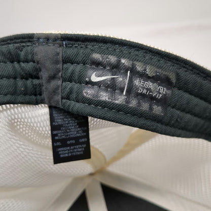 Nike Baseball Cap Gray XL Mesh Back Dri-Fit Legacy 91 Swoosh Hat Stretch Fit