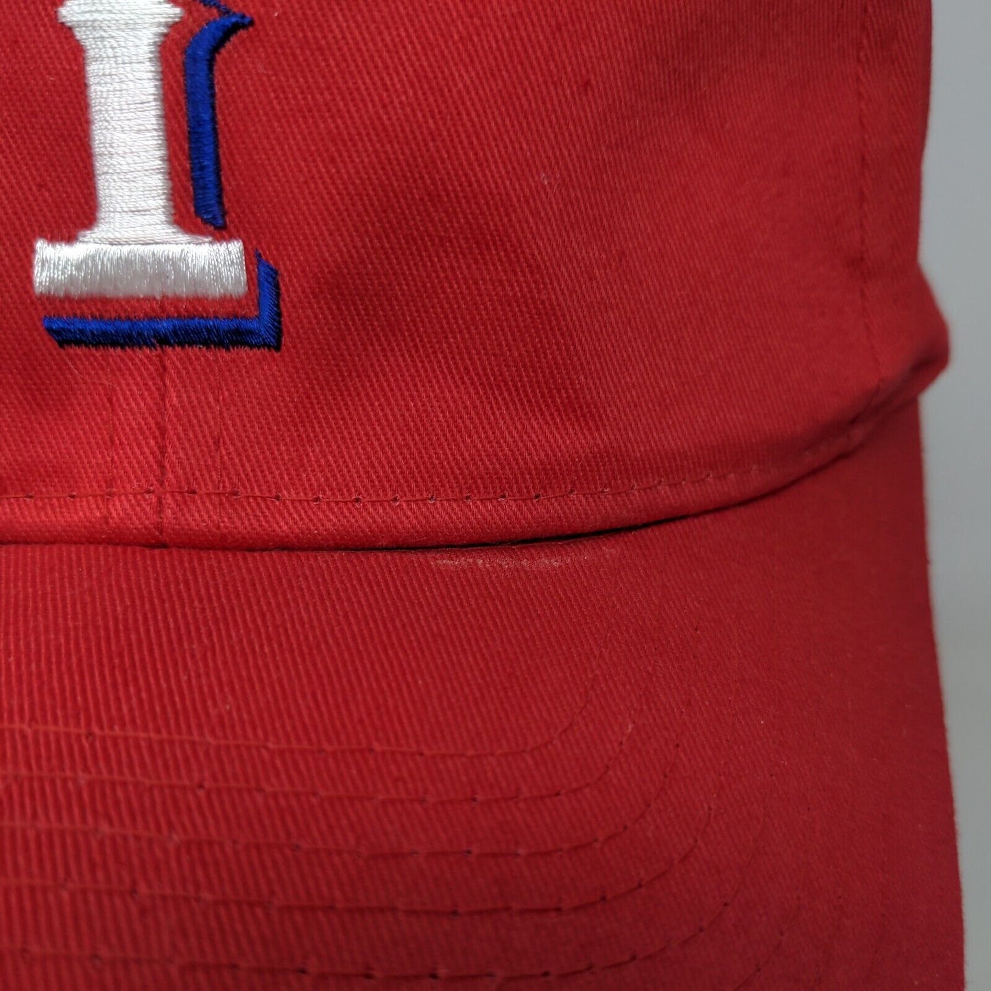 Texas Rangers Snapback Hat Red OSFA Embroidered Genuine Merchandise