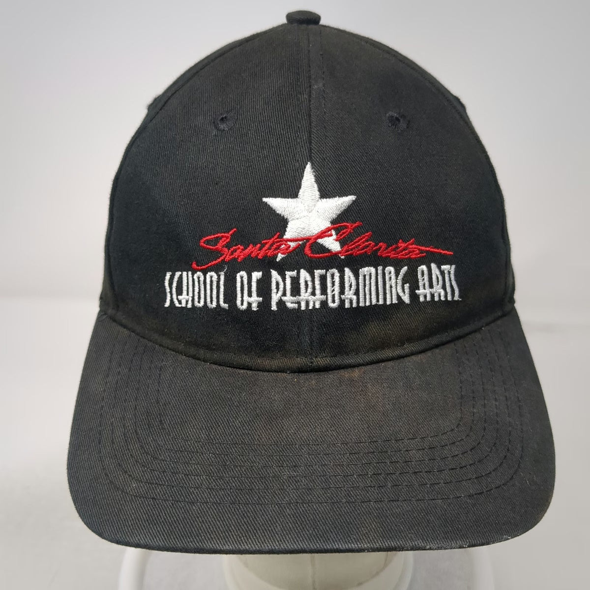 Pacific Baseball Cap Black Strapback Santa Clarita School of Performing Arts