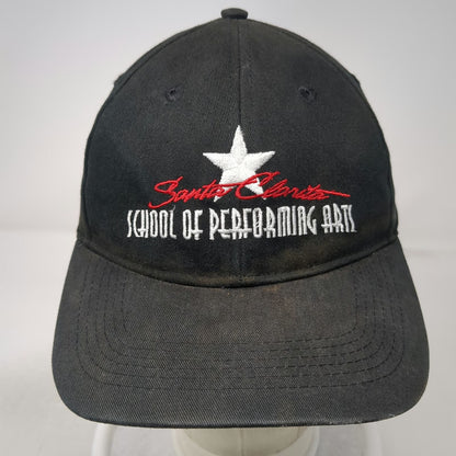 Pacific Baseball Cap Black Strapback Santa Clarita School of Performing Arts