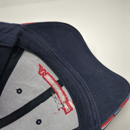 Maschmeyer Slideback Baseball Cap Blue OS Adjustable Embroidered Patriotic Katl