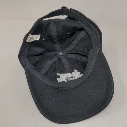 Soccer Mom Slideback Hat Black One Size Embroidered Adjustable Dalix