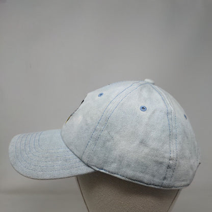 Mickey Mouse Minnie Mouse Slideback Hat Blue OSFM Adjsuatble Embroidered Disney