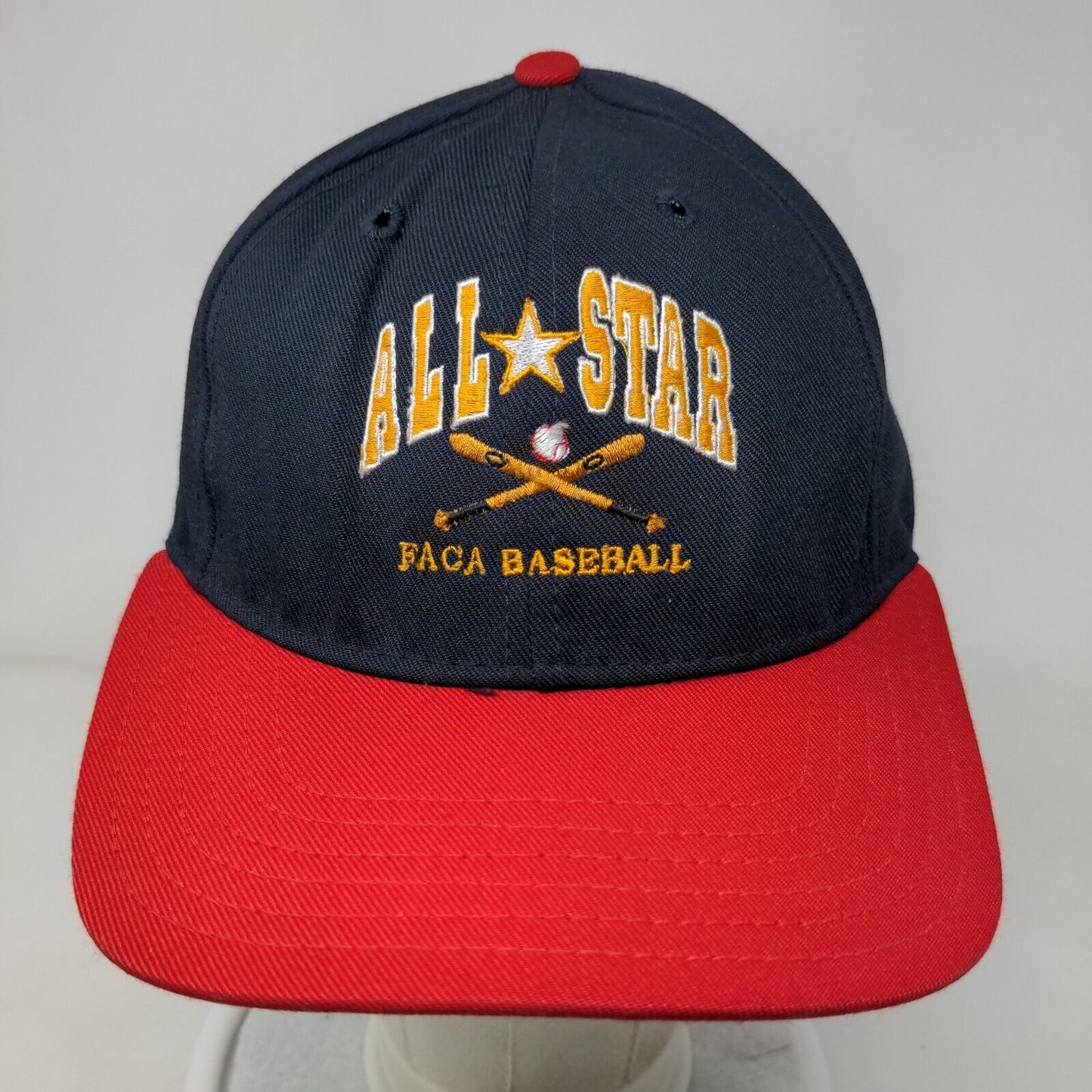All Star Faca Baseball Snapback Hat Multi Large/XL Colorblock Pro-Line