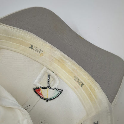 Puma Snapback Hat White One Size Arnold Palmer Umbrella P Logo Golf 110 Cap