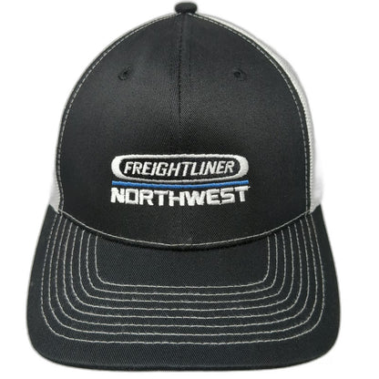 Fahrenheit Trucker Hat Black White One Size Freightliner Northwest Snapback