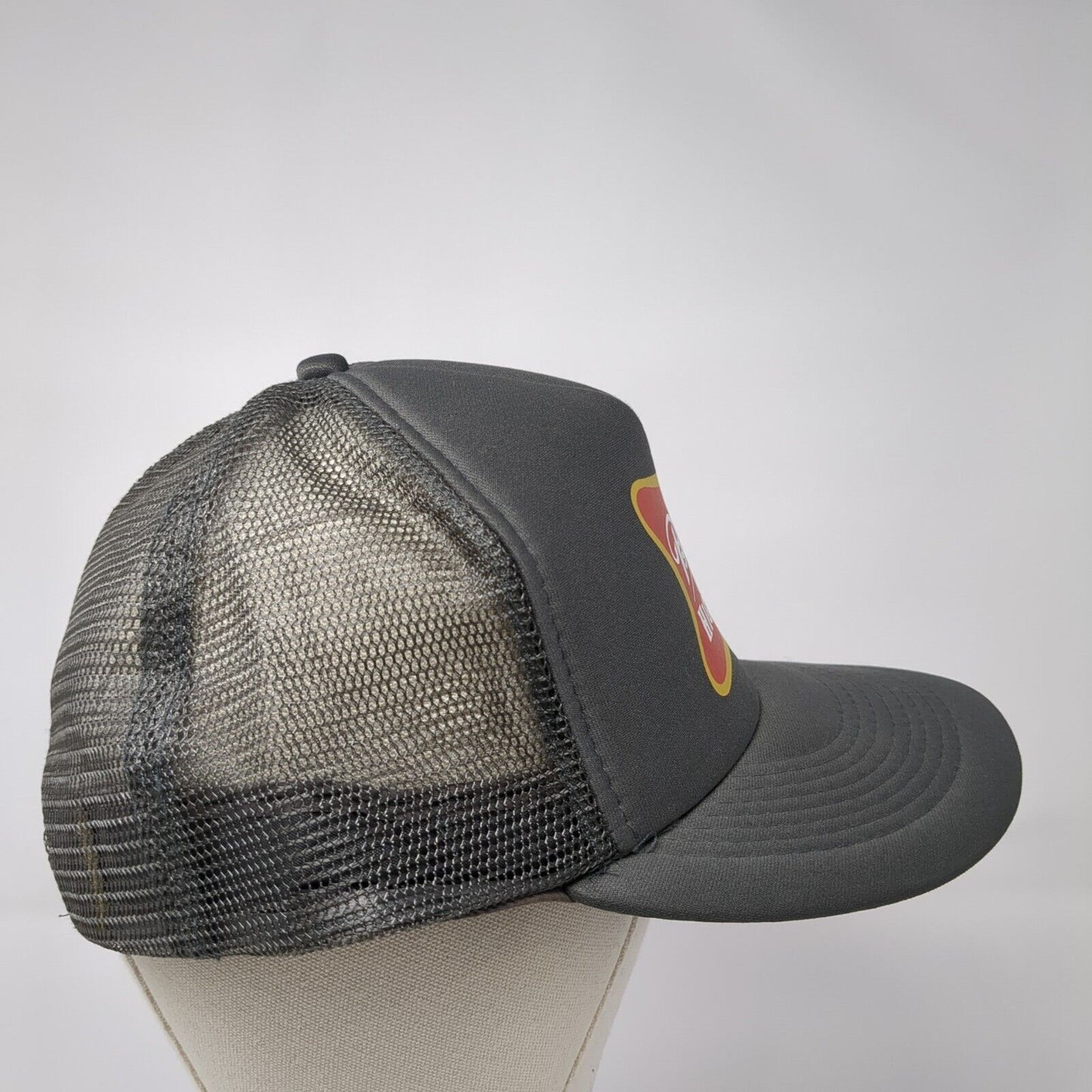 Boise High Life Snapback Trucker Hat Gray One Size Adjustable Mesh Back Otto