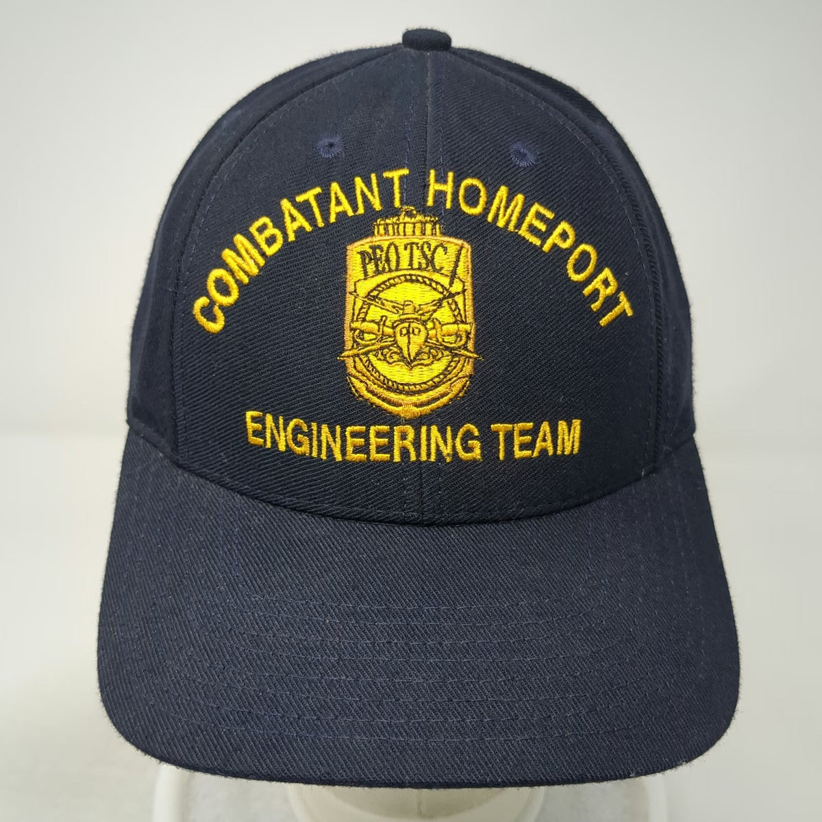 K-Products Snapback Blue Hat One Size Engineering Team Yokosuka Japan Crest