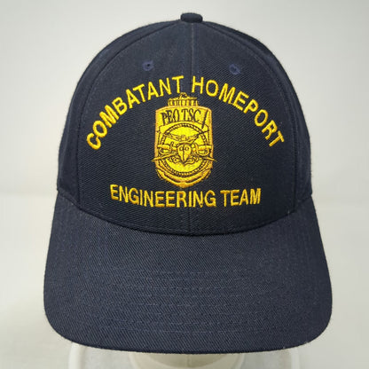 K-Products Snapback Blue Hat One Size Engineering Team Yokosuka Japan Crest
