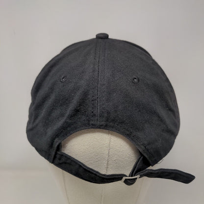 Port & Company Slideback Hat Black One Size Adjustable Embroidered
