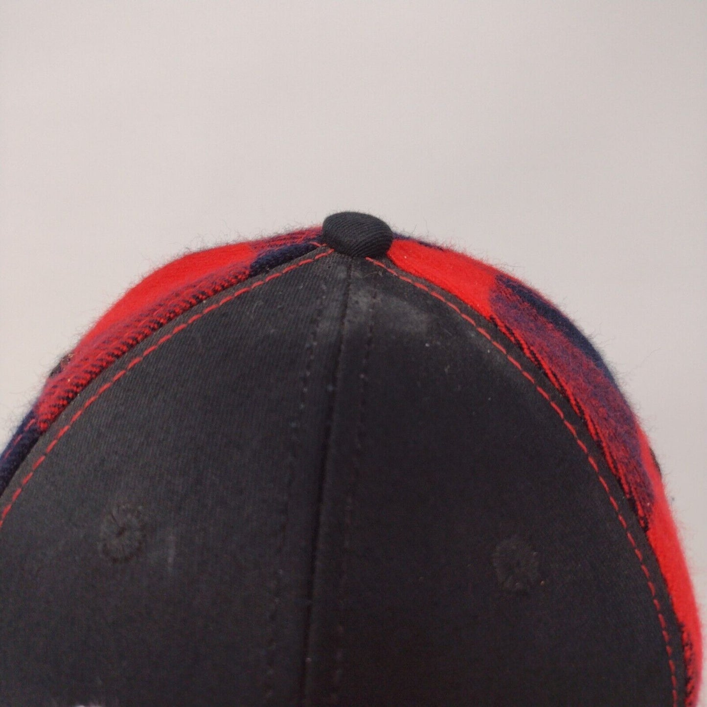 Cabela's Snapback Hat Multicolor OSFA Adjustable Check 6 Panel Cotton