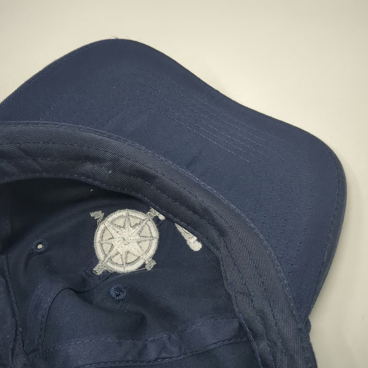 DMR Blue One Size Baseball Cap Carnival Cruise Line Compass Logo Hat Strapback