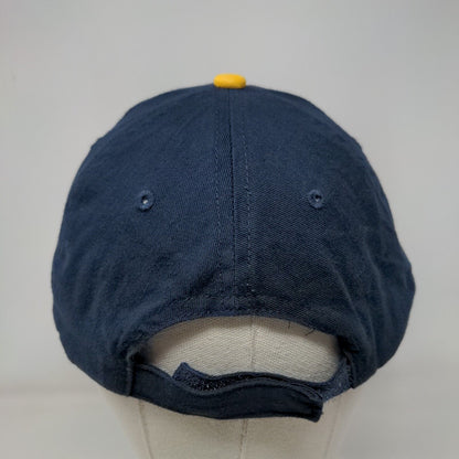 HCC Strapback Hat Blue OSFA Adjustable Embroidered 6 Panel Hit Wear